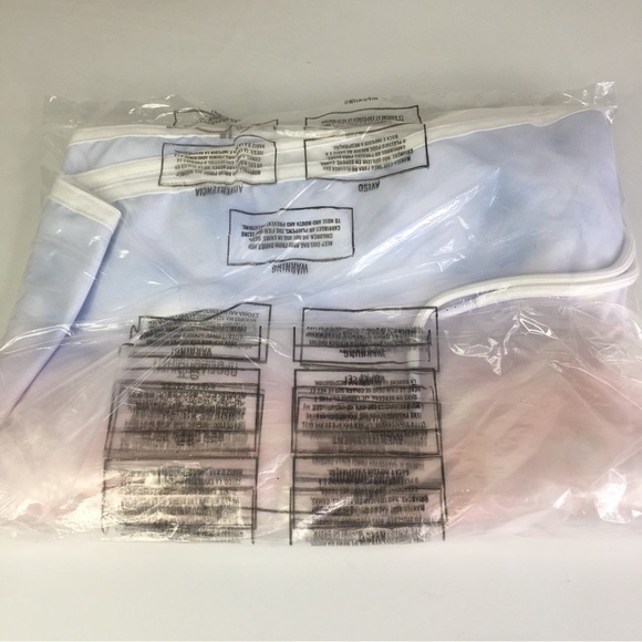 New ABERCROMBIE & FITCH Mens XL Cabana Swim Trunks Rainbow Ombre Pride - Picture 12 of 15